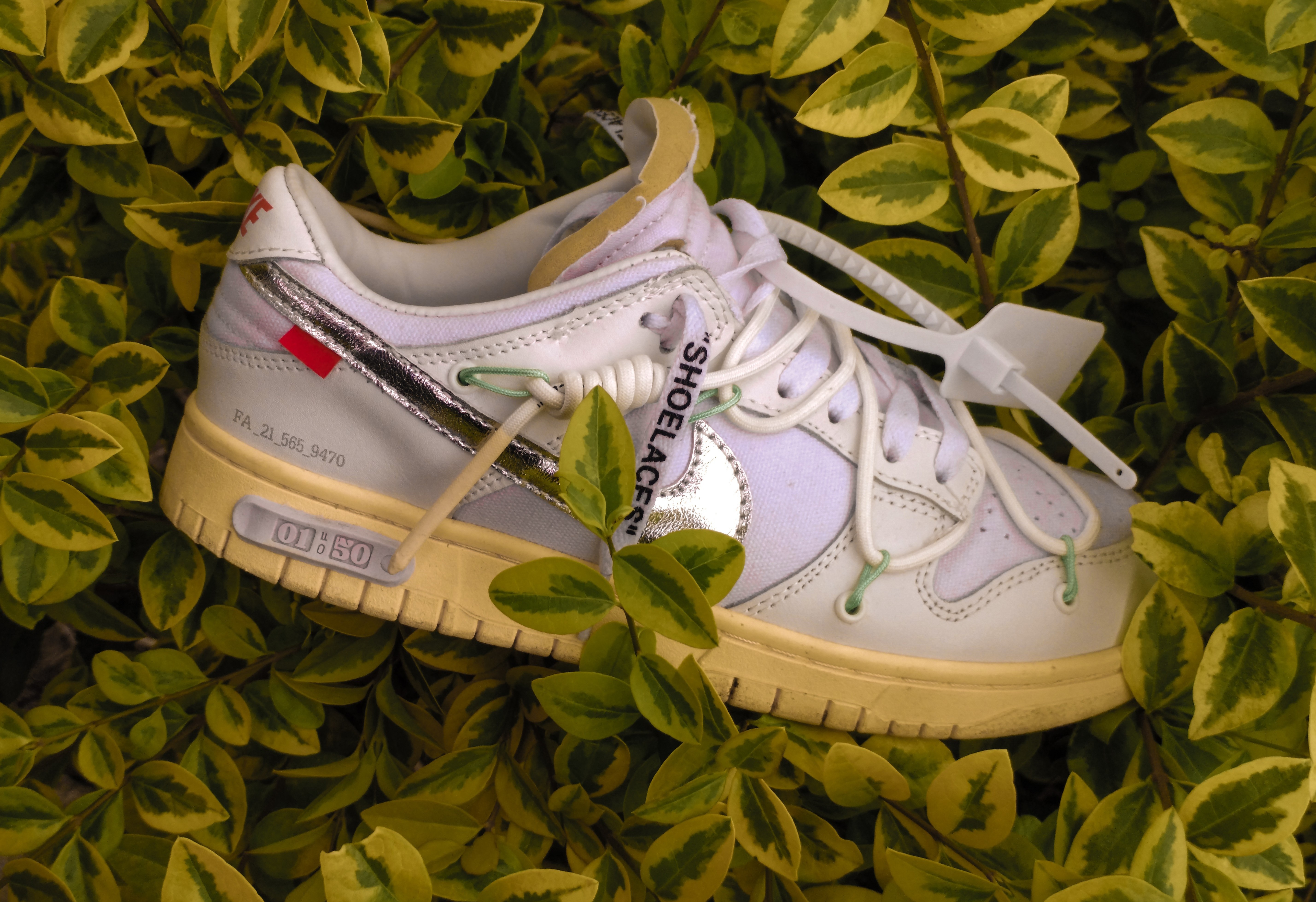 dunk off white lot 1